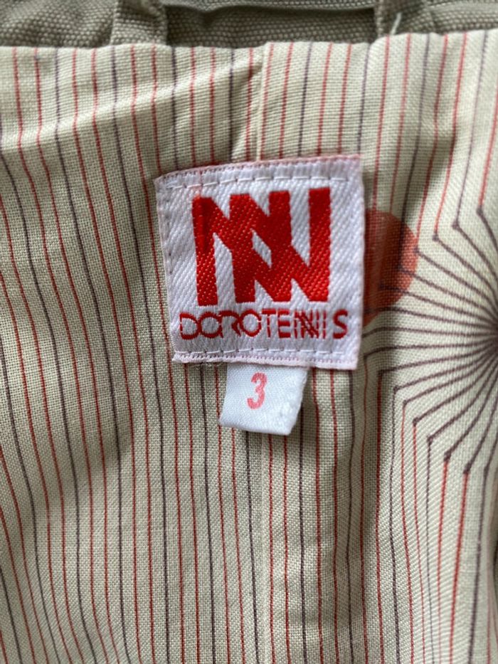 Veste taupe dorotennis taille 3 - photo numéro 5