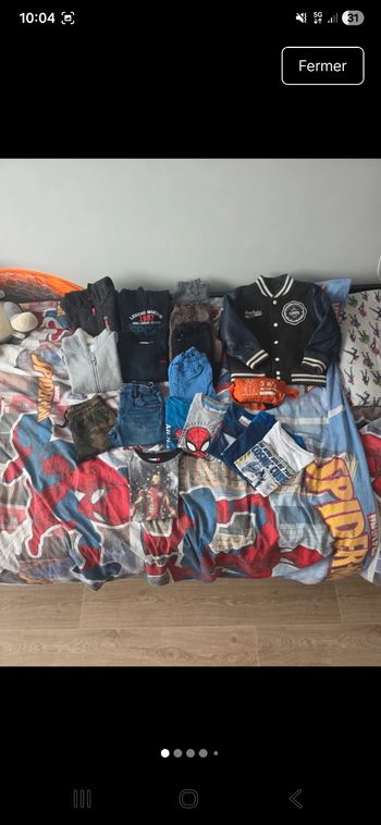 Lot de vêtements garçon 5 ans(18 articles)