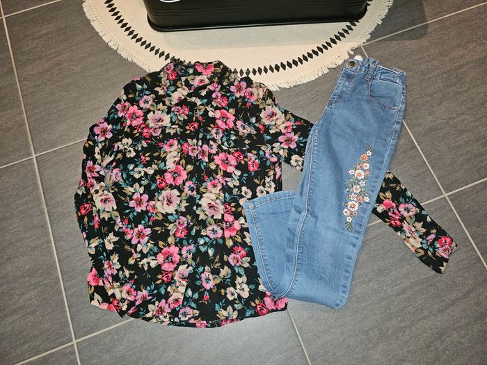 Ichemise+ Jean 12 ans