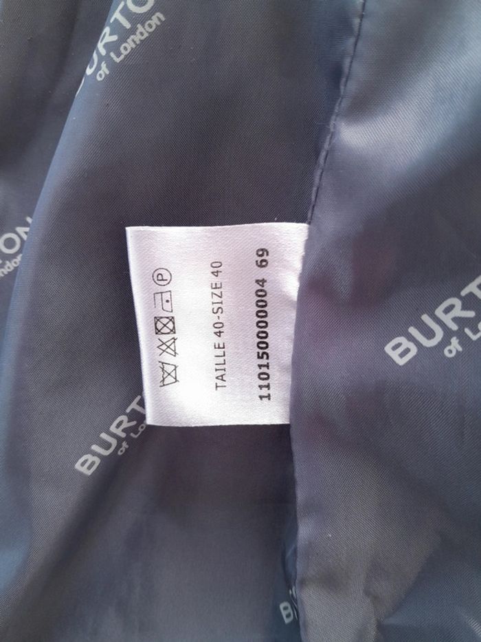 Très beau trench coat veste burton taille 40 - photo numéro 9