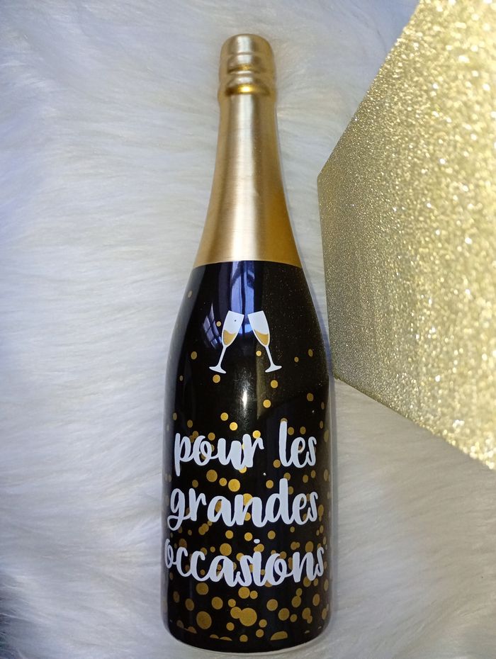 Tirelire fantaisie bouteille - photo numéro 4