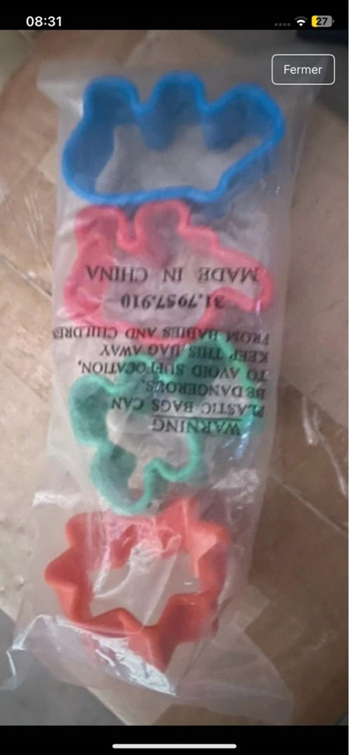 Lots 10 paquet forme