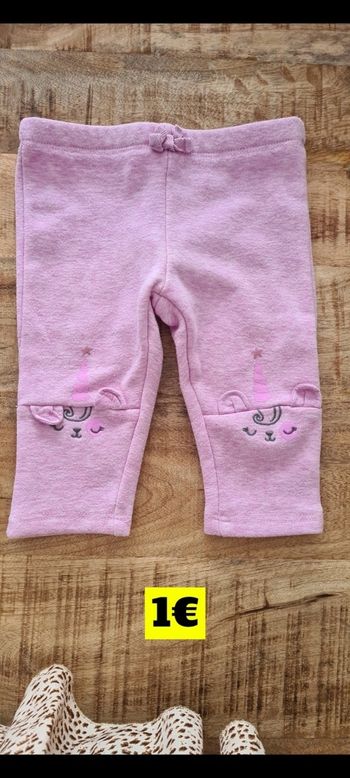 Legging molletonné 6 mois