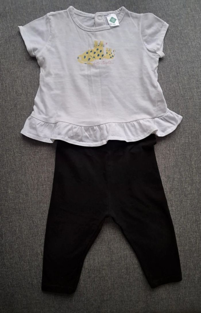 Ensemble Tee-shirt legging 6 mois