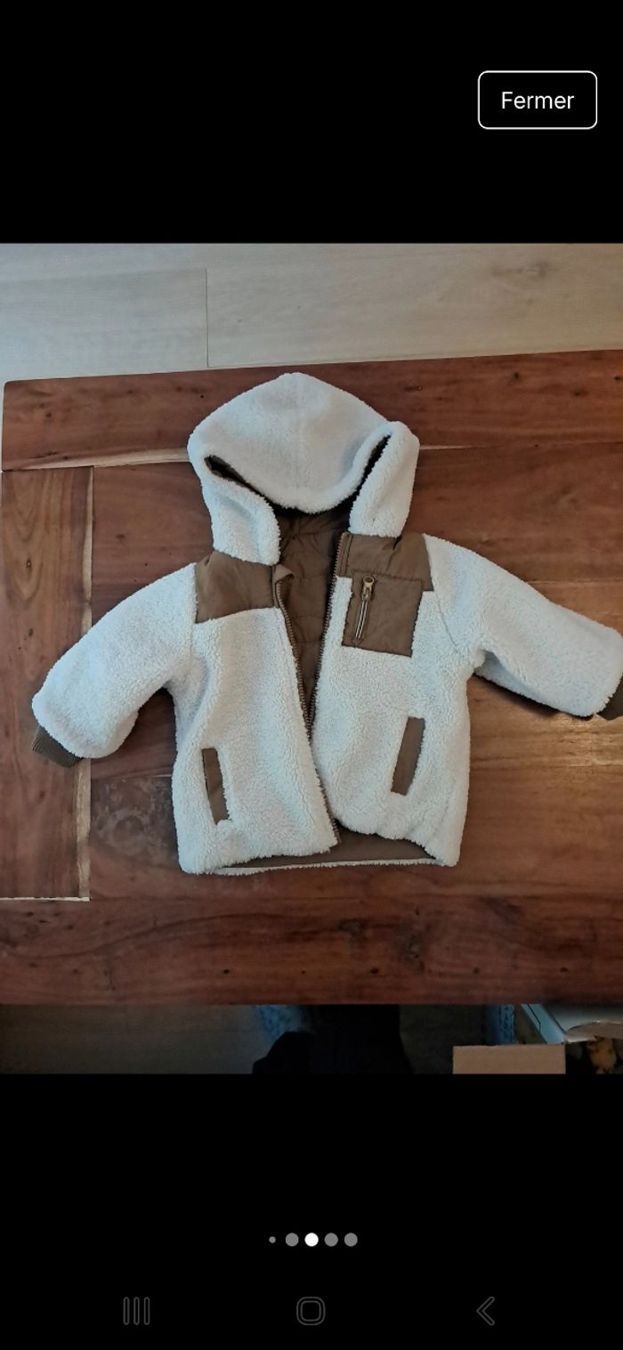 Manteau réversible 18mois - photo numéro 4