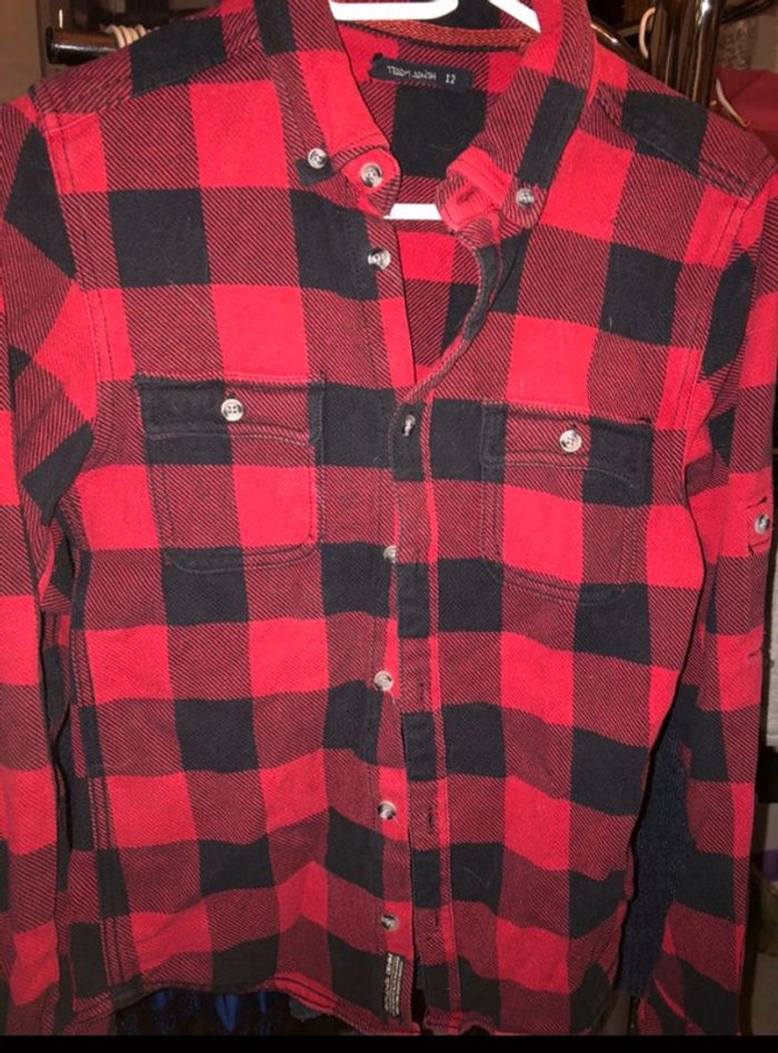 Chemise épaisse #teddy smith #12 ans - photo numéro 2