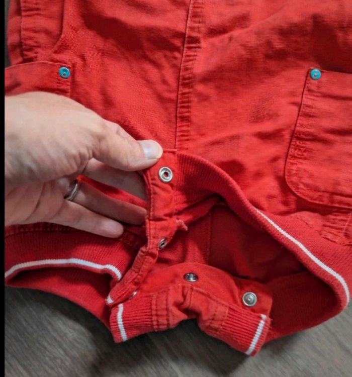 Magnifique barboteuse/salopette short 18 mois Sergent major - photo numéro 4