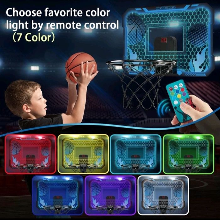 Panier de basket-ball dintérieur pour enfants - photo numéro 2