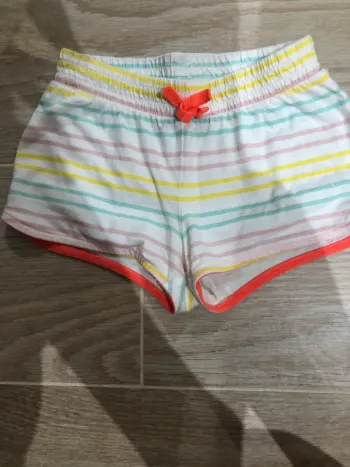Short rayé