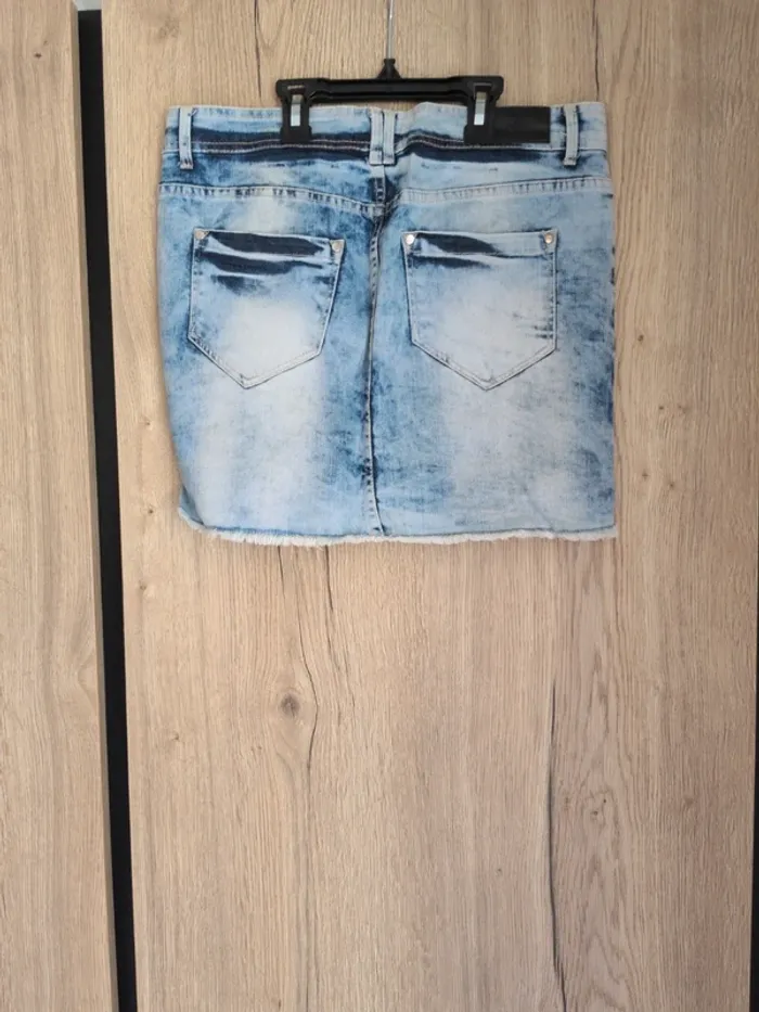 Jupe en jeans Taille 40 - photo numéro 3