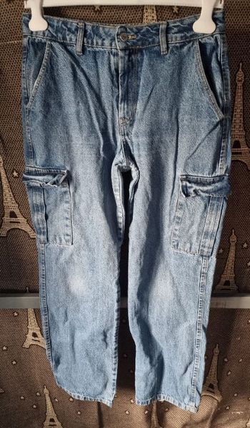Jean multiples poches style cargo taille 40