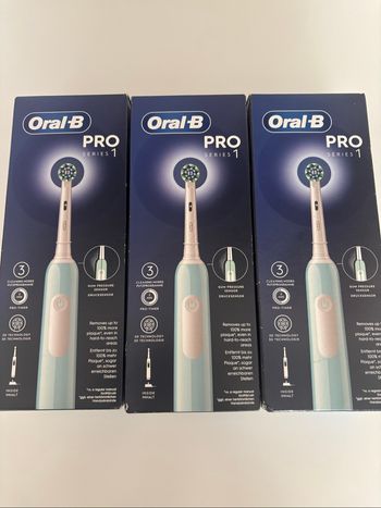 3 brosse à dents électrique oral b
