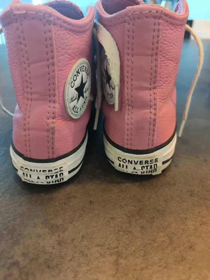 Converse rose - photo numéro 3