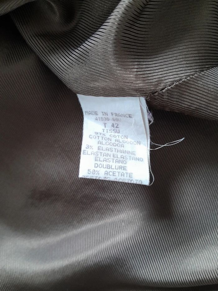 Superbe veste vintage caroll taille 42 - photo numéro 7
