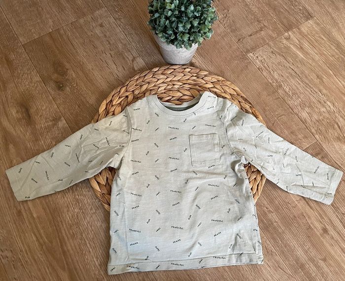 T-shirt manches longues 18 mois