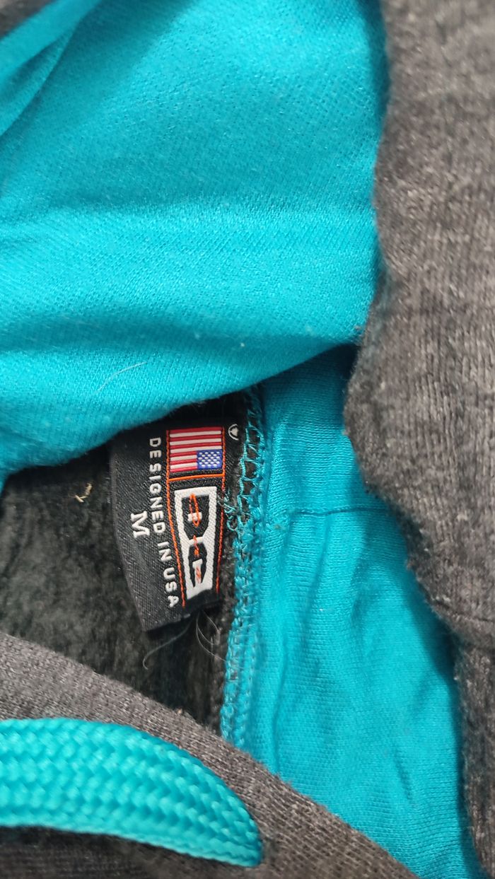 Vêtement Homme Sweatshirts Sweats Pull à capuche gris DC taille M #Retrostreet - photo numéro 4