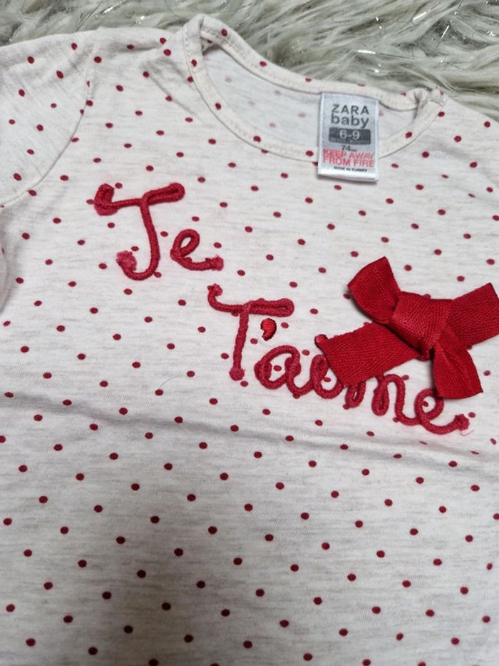 T-shirt zara - photo numéro 2