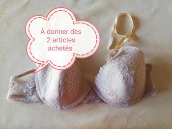 Soutien-gorge Armatures blanc t. 95B ou 100B