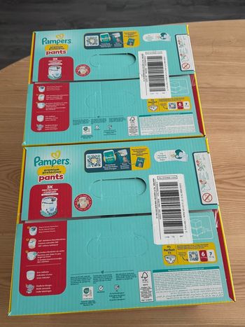 Couches Pampers pants premium taille 6