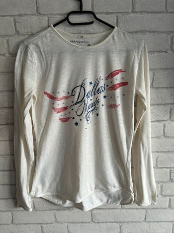 Tee-shirt manches longues Mango taille  11/12 ans