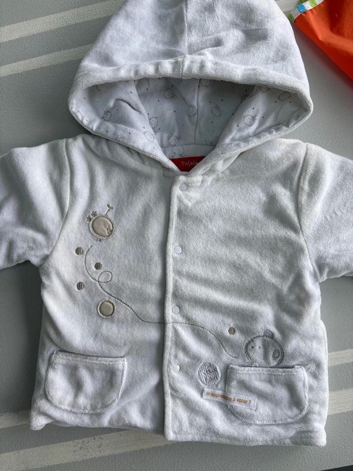 Veste molletonné à capuche et bavoir IKEA - photo numéro 2