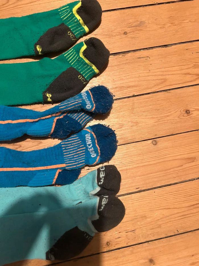 Lot chausette ski 27/30 - photo numéro 3