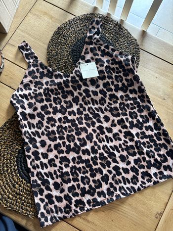 Débardeur léopard neuf