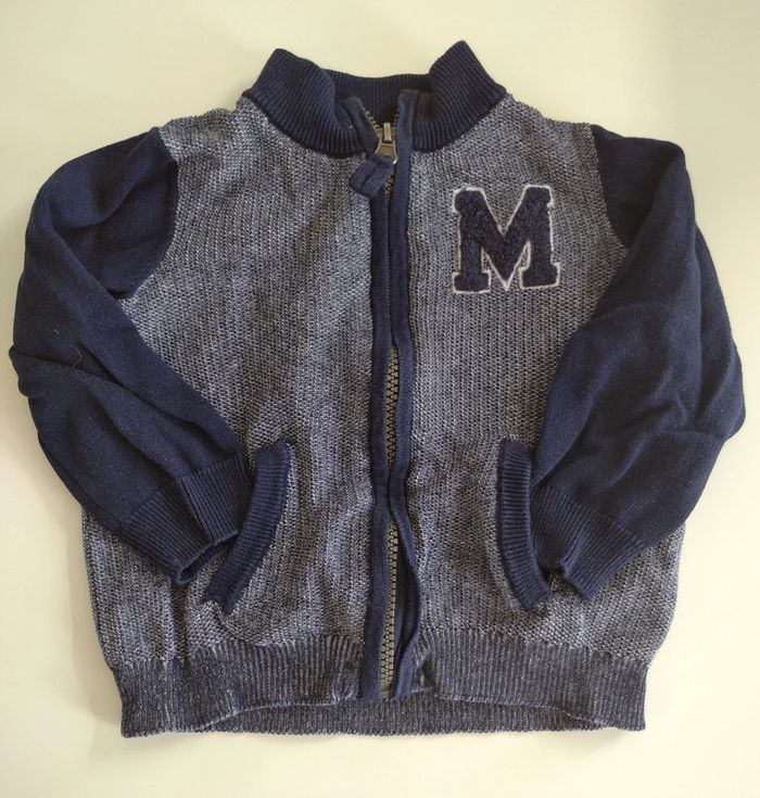 Gilet zippé Orchestra 18 mois