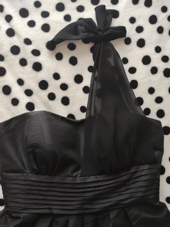 Robe sans bretelles Maysange (noir), M / 38 / 10 - photo numéro 2