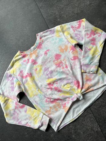 Sweat-shirt H&M 8-10 ans tie and die
