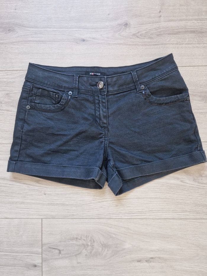 Short femme noir Morgan à sequins taille 38
