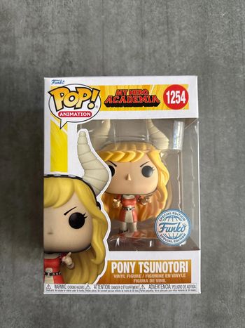 Figurine Funko Pop My Hero Academia 1254 Pony Tsunotori Spécial Édition