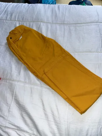 Pantalon moutarde garçon