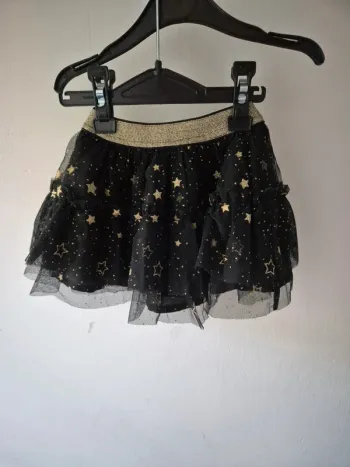 Jupe courte en tulle imprimé étoiles 3 mois 60 cm