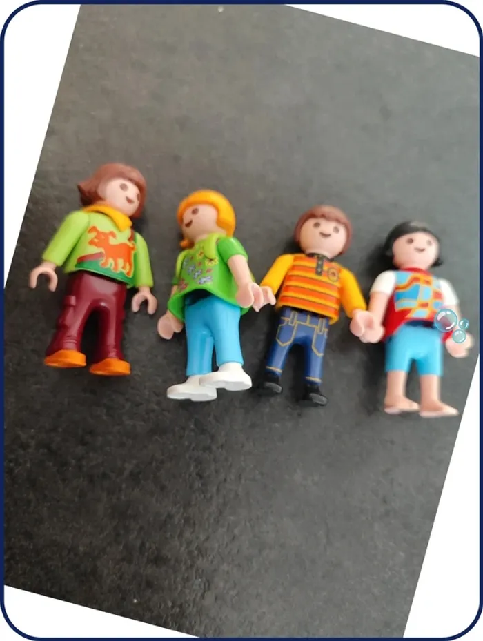 Lot de 4 personnages playmobil - photo numéro 5
