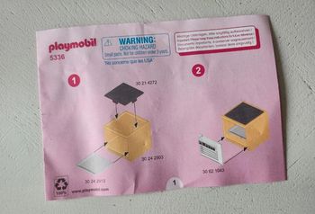 Playmobil 5336 notice