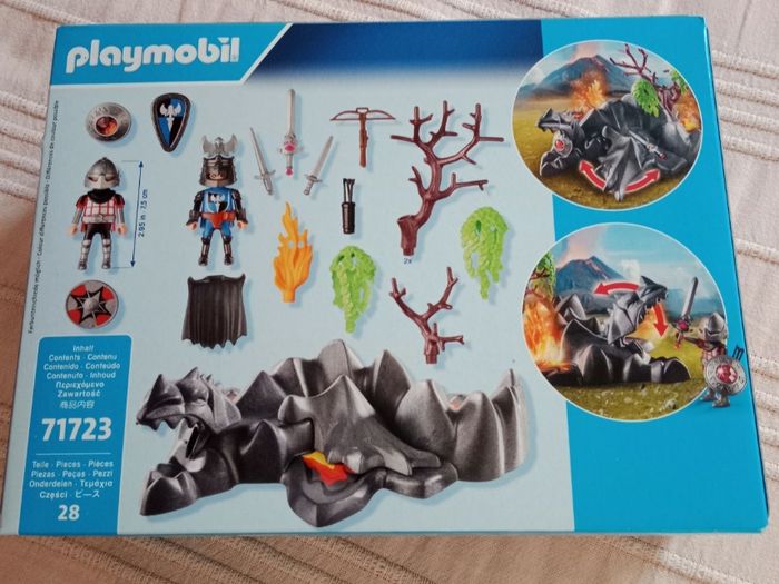 Playmobil  thème chevalier dragons - photo numéro 2