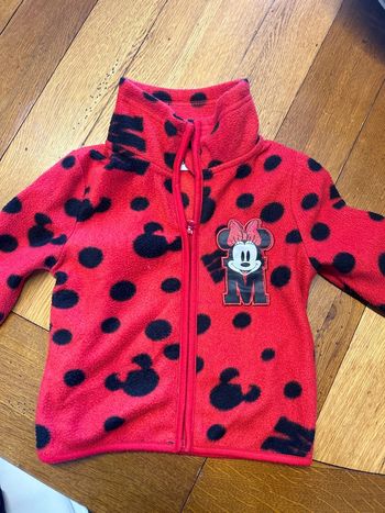 Gilet polaire fille Minnie