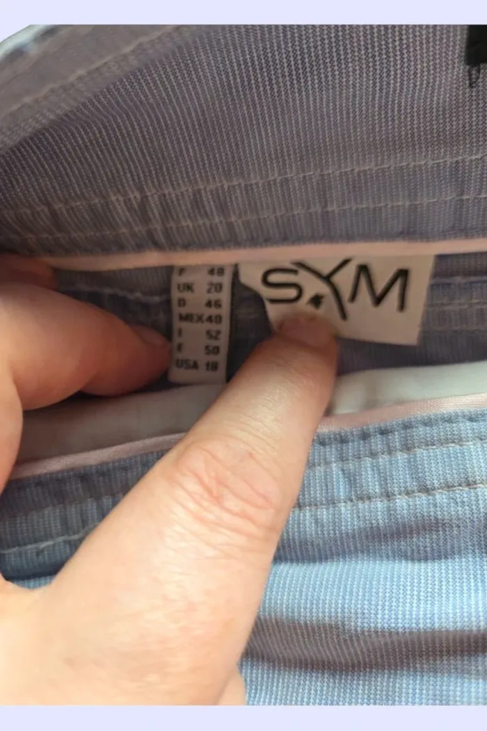 Beau pantalon court T48 SYM - photo numéro 8
