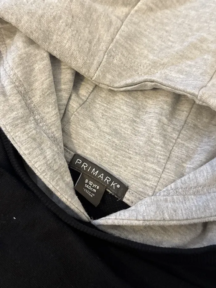 Pull 9/10 ans noir fille - photo numéro 3