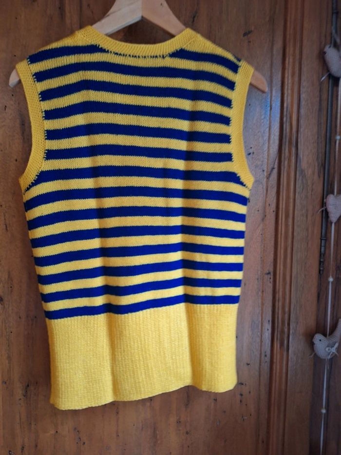 Petite pépite vintage pull sans manche - photo numéro 6