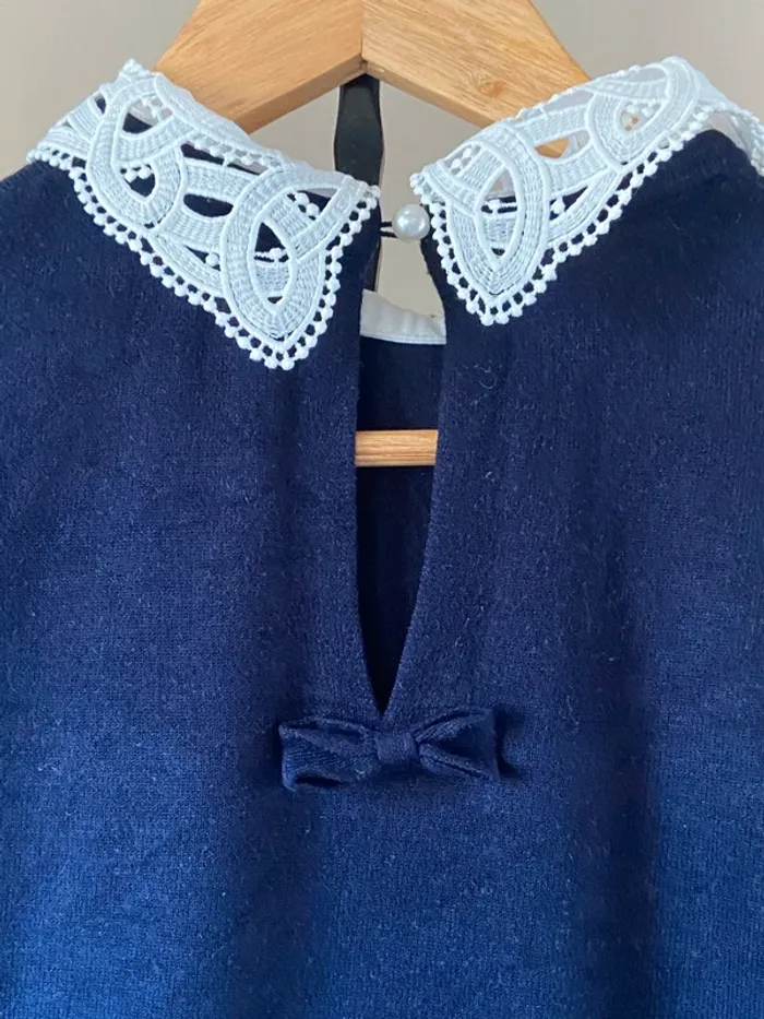 Pull avec col brodé Naf Naf - photo numéro 4