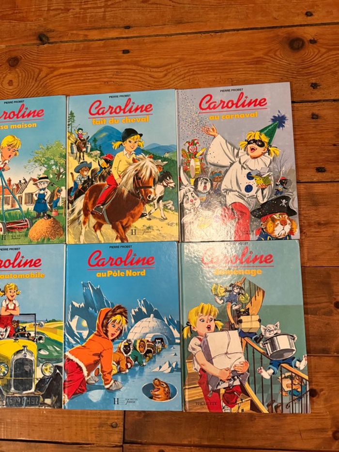 BE - Lot de 6 livres bd album Caroline Pierre Probst vintage années 90 - photo numéro 2