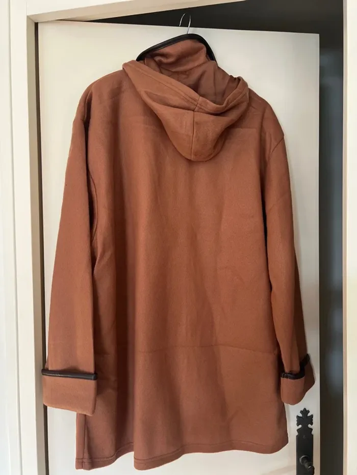 Veste marron avec capuche - photo numéro 3