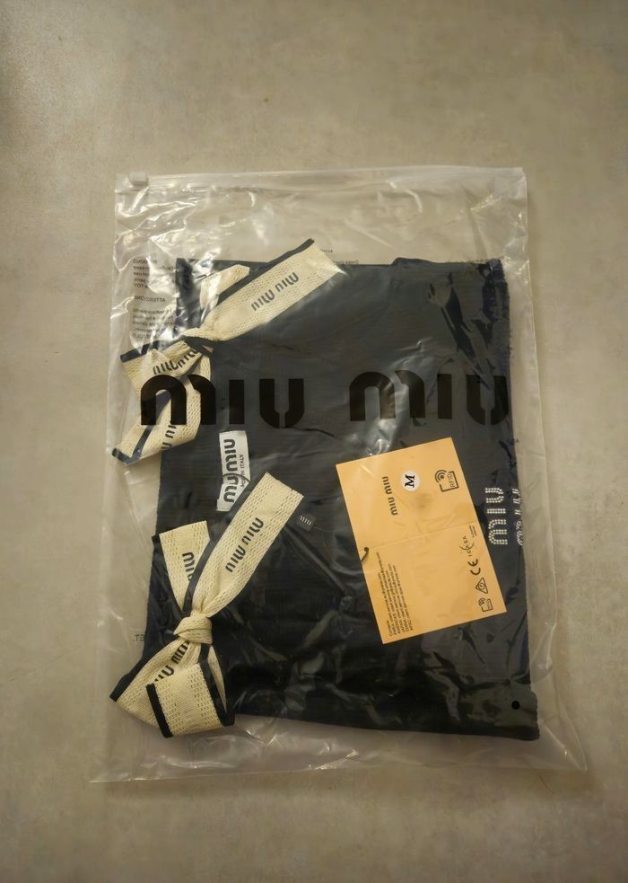 Débardeur Miu Miu noir noir - photo numéro 9