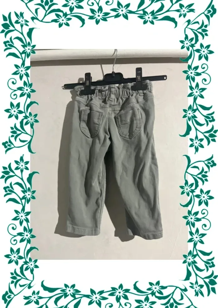 Jeans kaki 12 mois - photo numéro 2