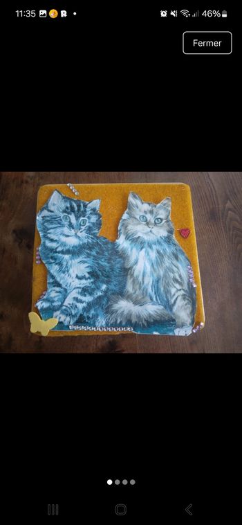 Boîte décoration fais main 