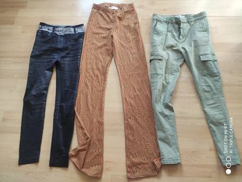 Lot pantalons legging 36