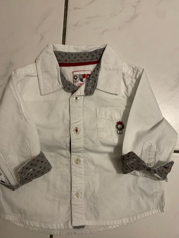 Chemise garçon 6 mois - photo numéro 3