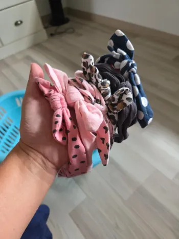 Lot de 6 bandeaux bébé fille zeeman